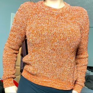 fall colored sweater